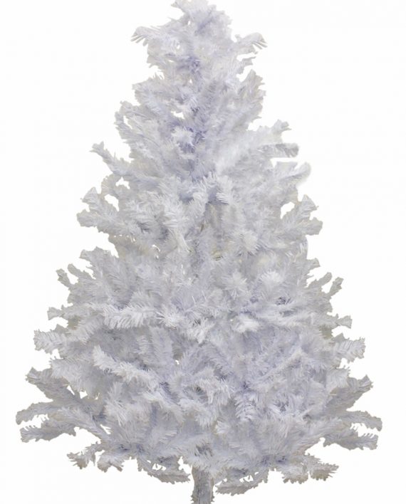 White Christmas tree